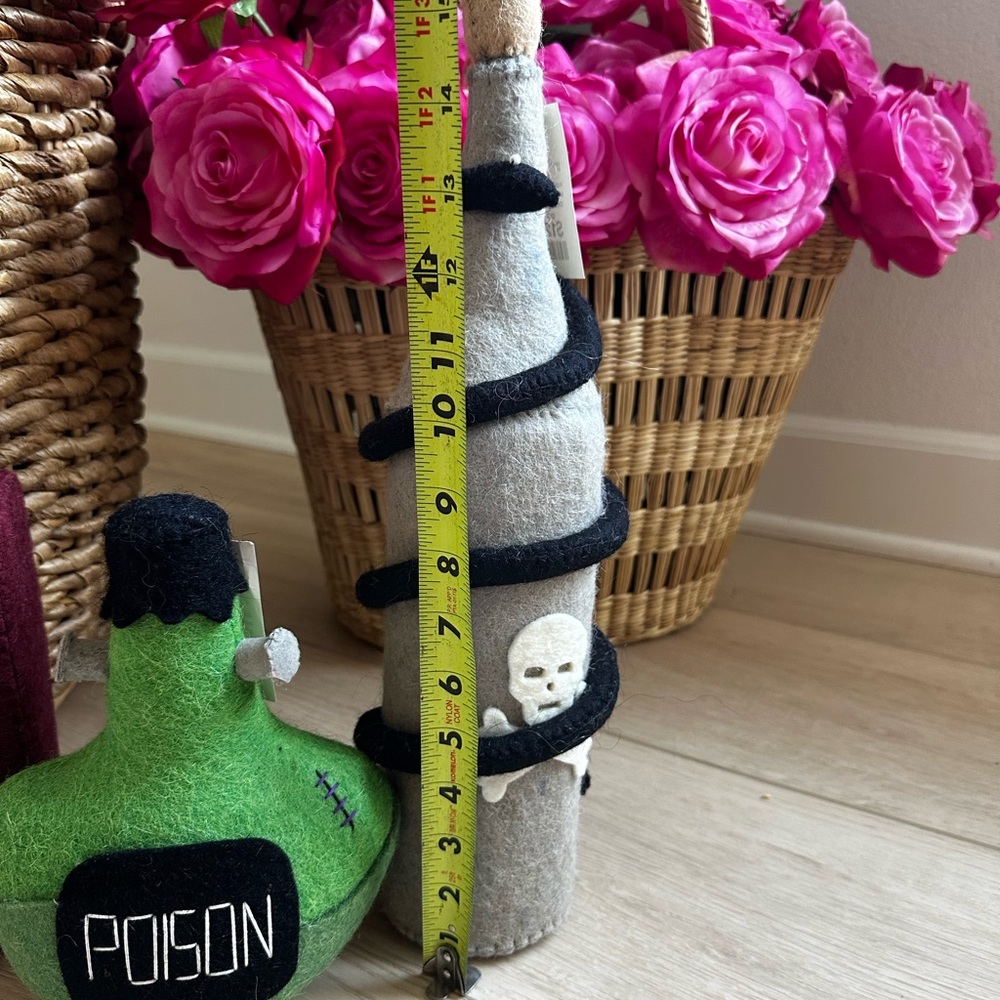 Halloween poison bottles felt decoration hocus Pocus - Picture 8 of 15